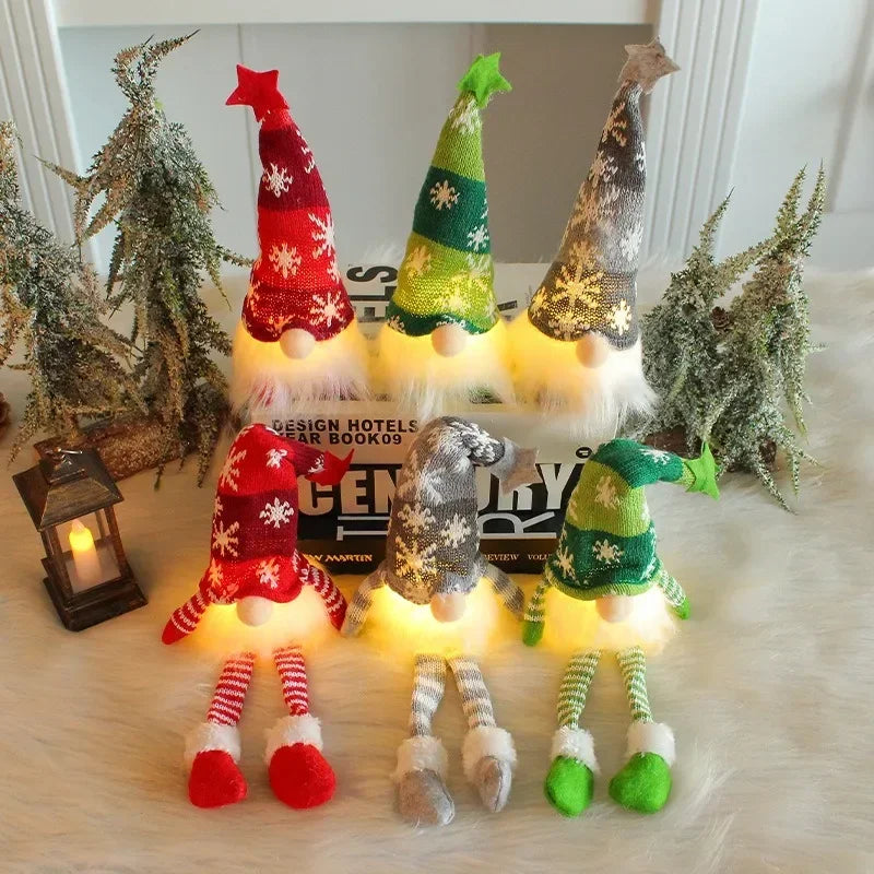 Glowing Gnome Holiday Charm
