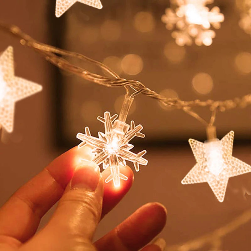 Twinkle Star Holiday Lights